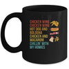 Chicken Wing Chicken Wing Hot Dog and Bologna Mug | siriusteestore