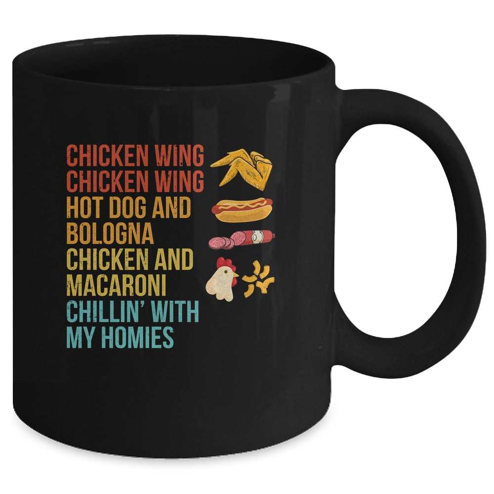 Chicken Wing Chicken Wing Hot Dog and Bologna Mug | siriusteestore