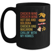 Chicken Wing Chicken Wing Hot Dog and Bologna Mug | siriusteestore