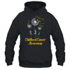 Childhood Cancer Awareness Faith Hope Love Dandelion Shirt & Hoodie | siriusteestore