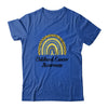 Childhood Cancer Awareness Rainbow Leopard Ribbon Shirt & Hoodie | siriusteestore