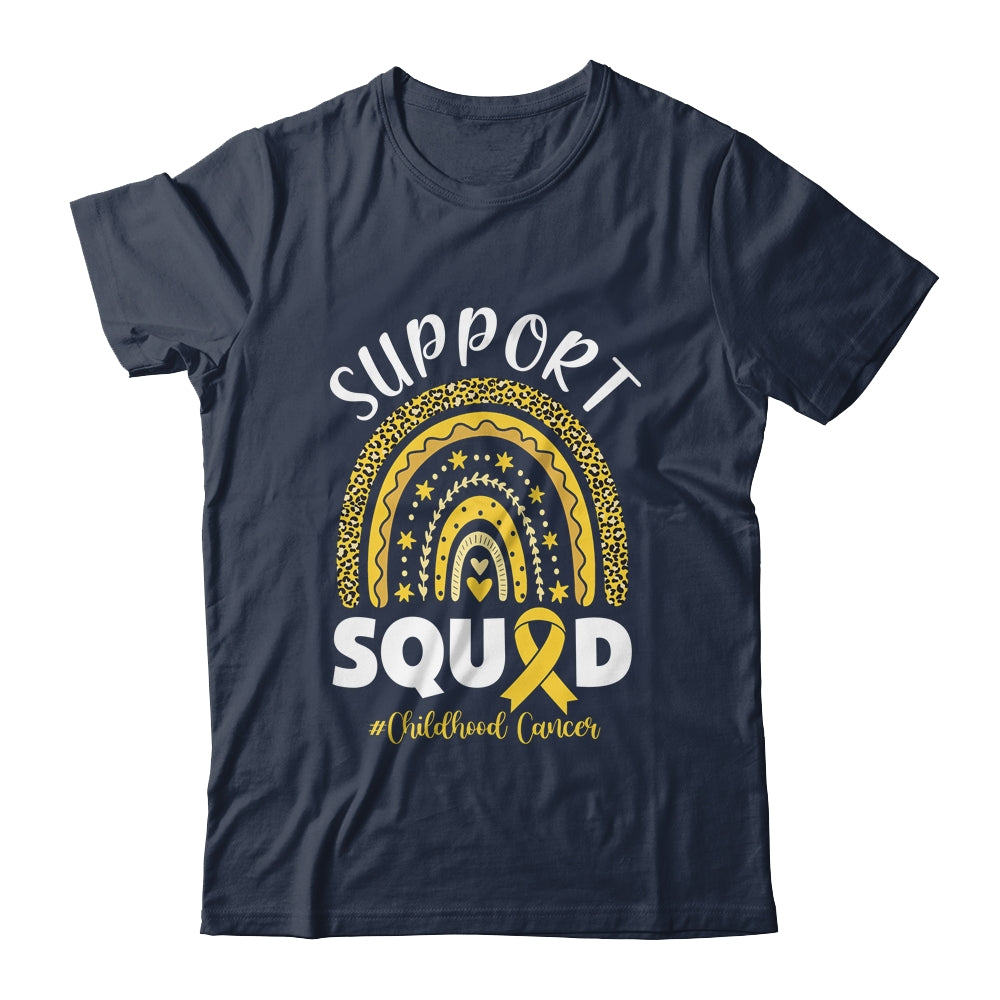 Childhood Cancer Support Squad Gold Ribbon Shirt & Hoodie | siriusteestore