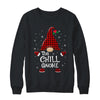 Chill Gnome Buffalo Plaid Matching Christmas Pajama Gift Shirt & Sweatshirt | siriusteestore