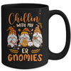 Chillin With My ER Gnomies Nurse Gnome Funny Thanksgiving Mug | siriusteestore
