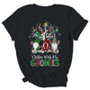 Chillin With My Gnomie Christmas Matching Family Xmas Shirt & Sweatshirt | siriusteestore