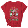 Chillin With My Gnomie Christmas Matching Family Xmas Shirt & Sweatshirt | siriusteestore