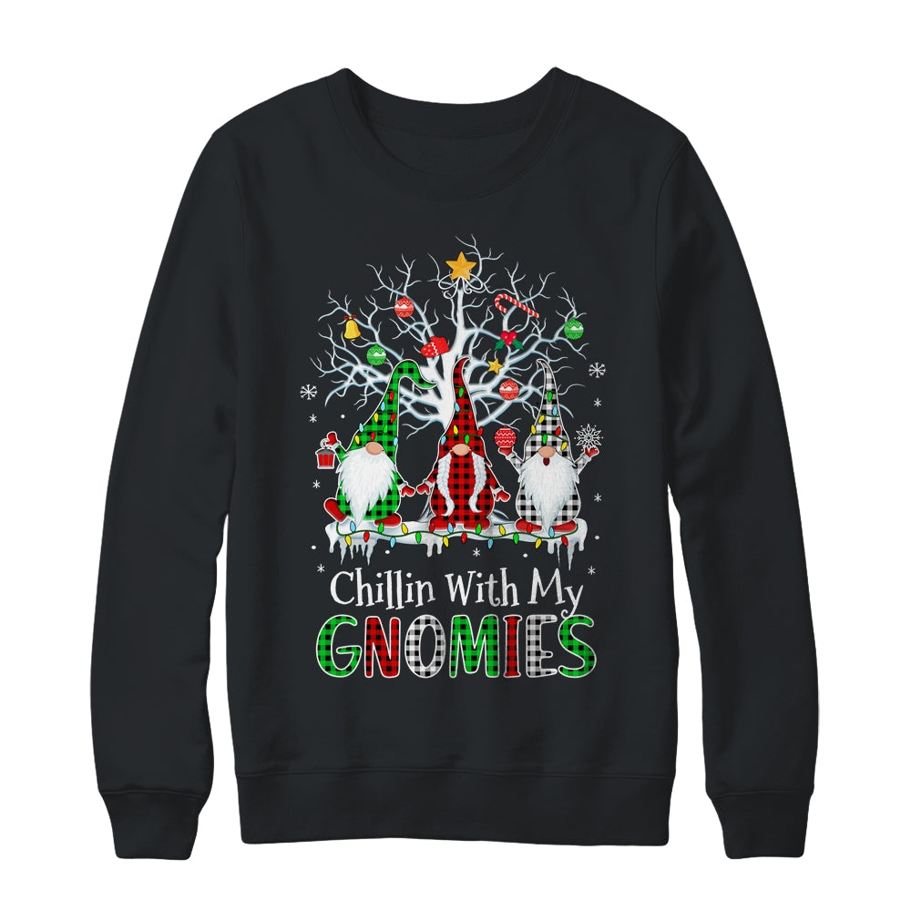 Chillin With My Gnomie Christmas Matching Family Xmas Shirt & Sweatshirt | siriusteestore