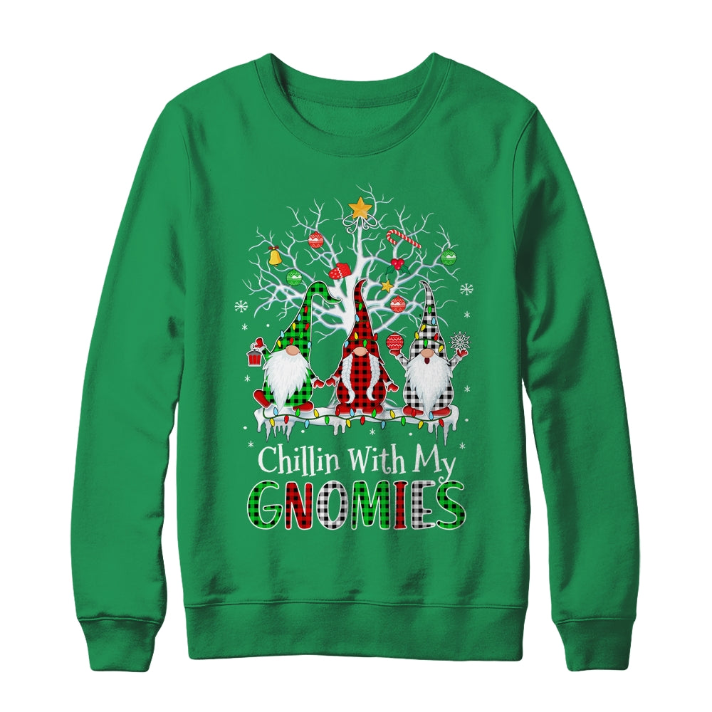 Chillin With My Gnomie Christmas Matching Family Xmas Shirt & Sweatshirt | siriusteestore