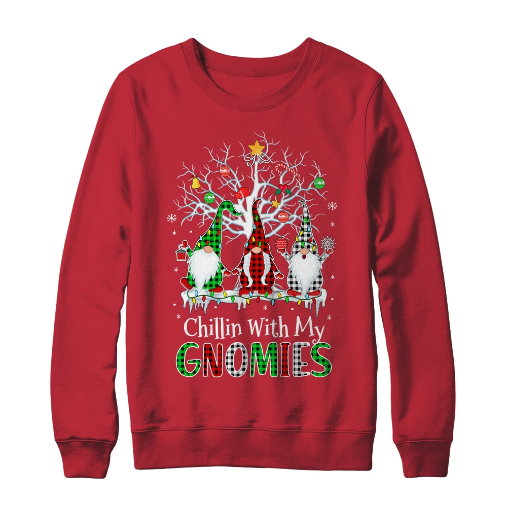 Chillin With My Gnomie Christmas Matching Family Xmas Shirt & Sweatshirt | siriusteestore