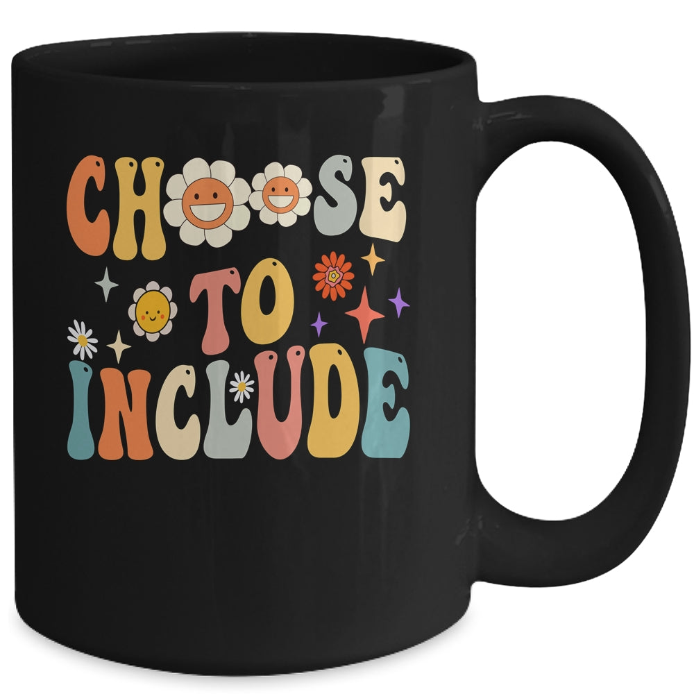 Choose To Include Special Education Teacher Autism Awareness Mug | siriusteestore