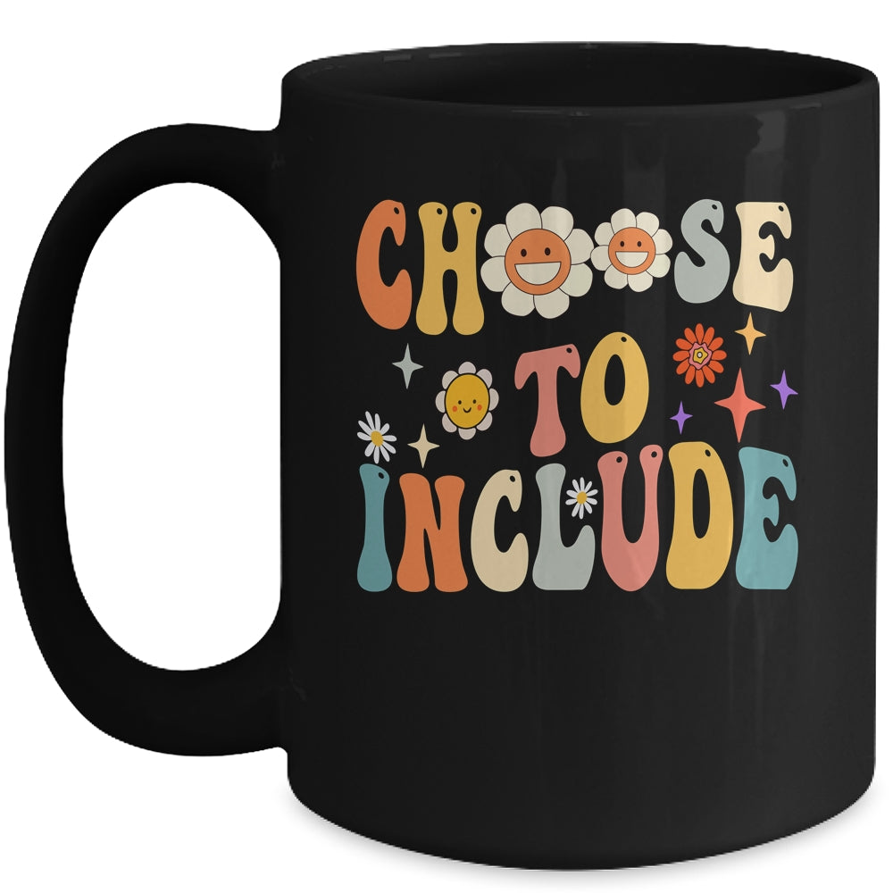 Choose To Include Special Education Teacher Autism Awareness Mug | siriusteestore