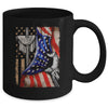 Christian For Men Women Proud American Flag Patriotic Mug | siriusteestore