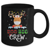 Christmas Boo Boo Crew Reindeer Nurse Buffalo Plaid Nurse Mug | siriusteestore