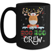 Christmas Boo Boo Crew Reindeer Nurse Buffalo Plaid Nurse Mug | siriusteestore