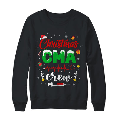Christmas Cma Crew Stethoscope Lights Funny Xmas Shirt & Sweatshirt | siriusteestore