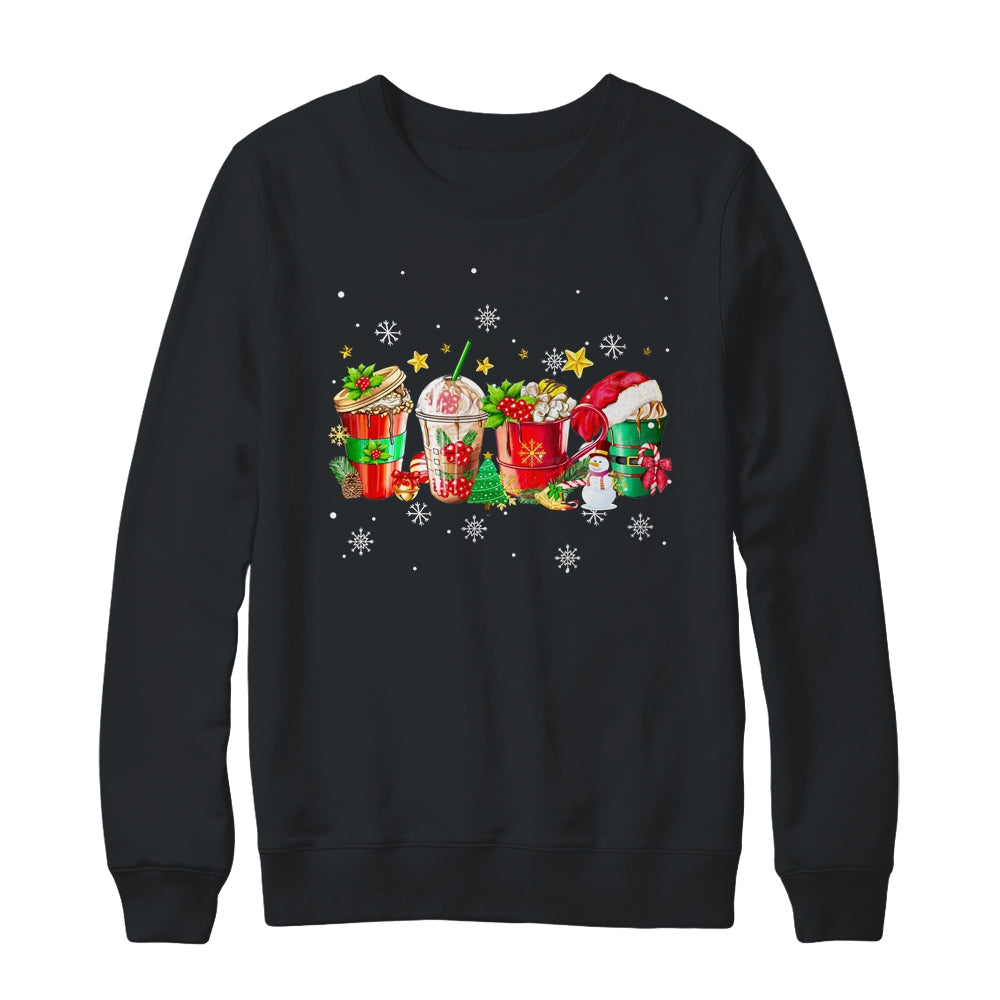 Christmas Coffee For Womens Sweets Winter Cozy Coffee Lovers Shirt & Sweatshirt | siriusteestore