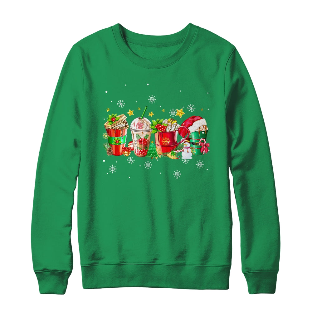 Christmas Coffee For Womens Sweets Winter Cozy Coffee Lovers Shirt & Sweatshirt | siriusteestore