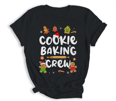 Christmas Cookie Baking Crew Funny Pajamas Family Xmas Shirt & Sweatshirt | siriusteestore