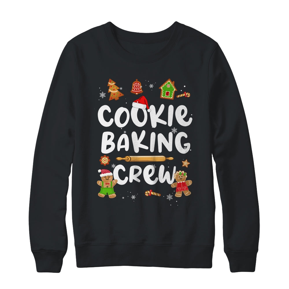 Christmas Cookie Baking Crew Funny Pajamas Family Xmas Shirt & Sweatshirt | siriusteestore