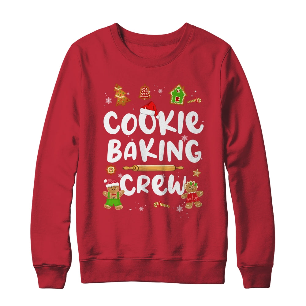 Christmas Cookie Baking Crew Funny Pajamas Family Xmas Shirt & Sweatshirt | siriusteestore