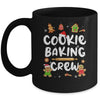 Christmas Cookie Baking Crew Funny Pajamas Family Xmas Mug | siriusteestore