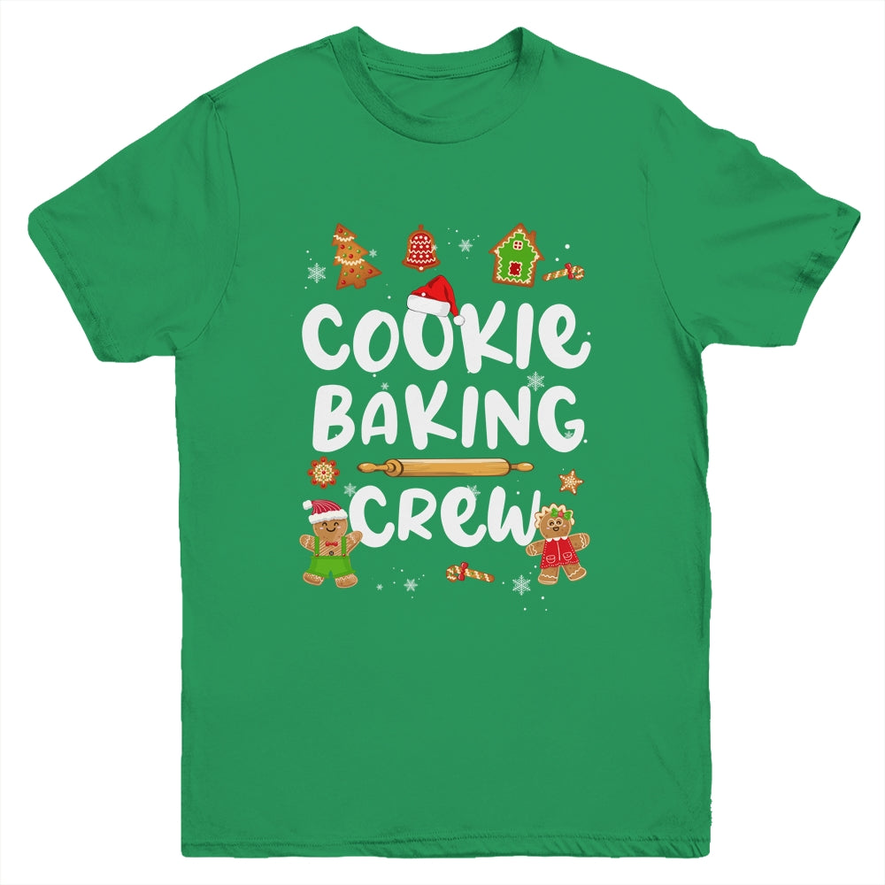 Christmas Cookie Baking Crew Funny Pajamas Family Xmas Youth Shirt | siriusteestore