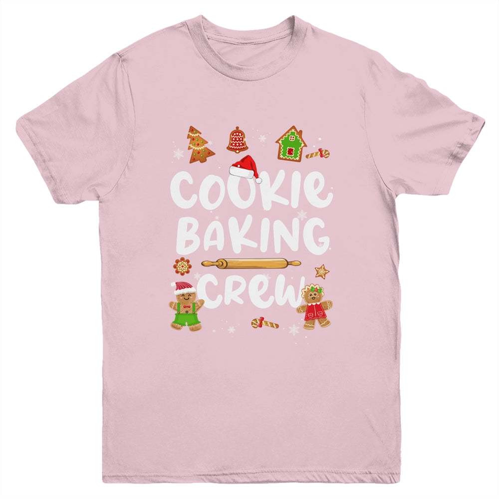 Christmas Cookie Baking Crew Funny Pajamas Family Xmas Youth Shirt | siriusteestore