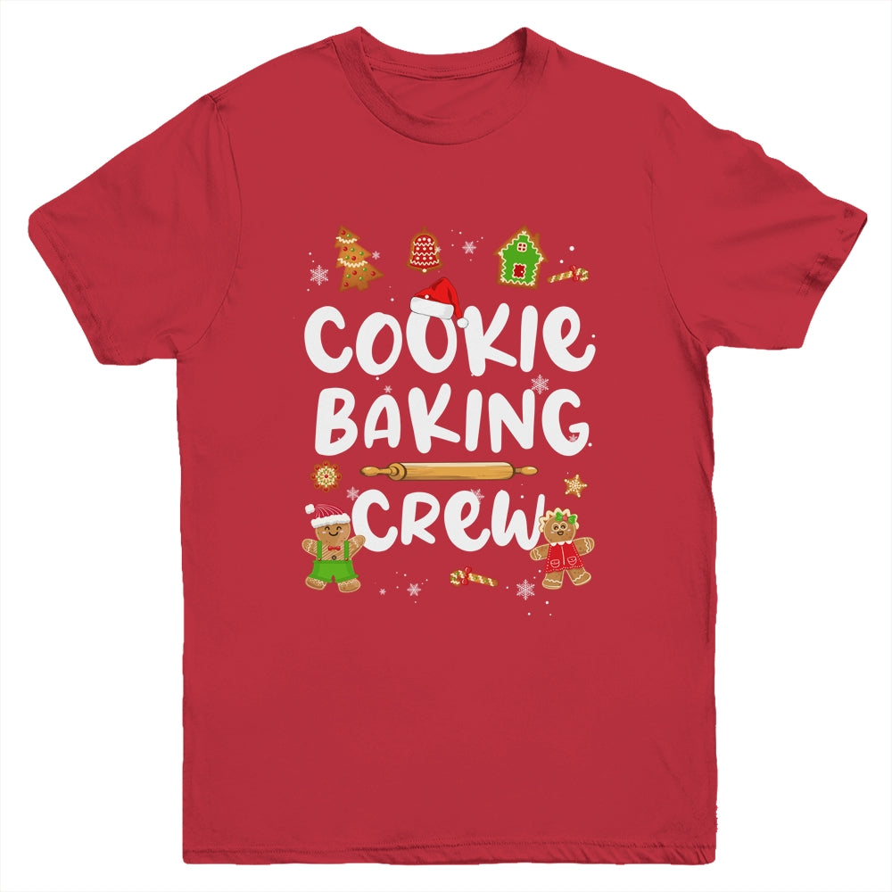 Christmas Cookie Baking Crew Funny Pajamas Family Xmas Youth Shirt | siriusteestore