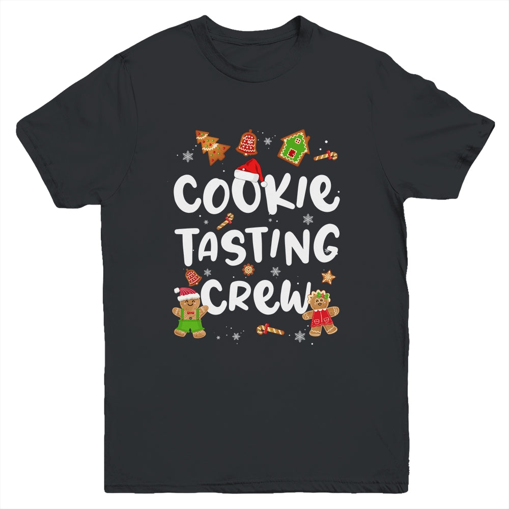 Christmas Cookie Tasting Crew Funny Pajamas Family Xmas Youth Shirt | siriusteestore