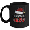 Christmas Cousin Crew Buffalo Red Plaid Pajamas Family Xmas Mug | siriusteestore