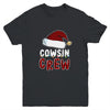 Christmas Cousin Crew Buffalo Red Plaid Pajamas Family Xmas Youth Shirt | siriusteestore