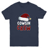 Christmas Cousin Crew Buffalo Red Plaid Pajamas Family Xmas Youth Shirt | siriusteestore