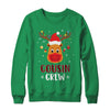 Christmas Cousin Crew Reindeer Mask Red Plaid Shirt & Sweatshirt | siriusteestore