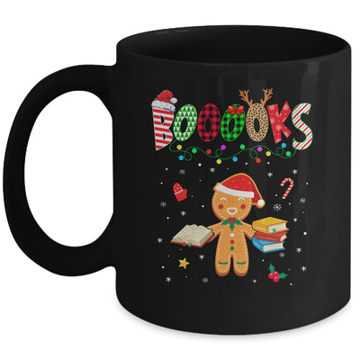 Christmas Gingerbread Books Librarian Reader Reading Teacher Mug | siriusteestore