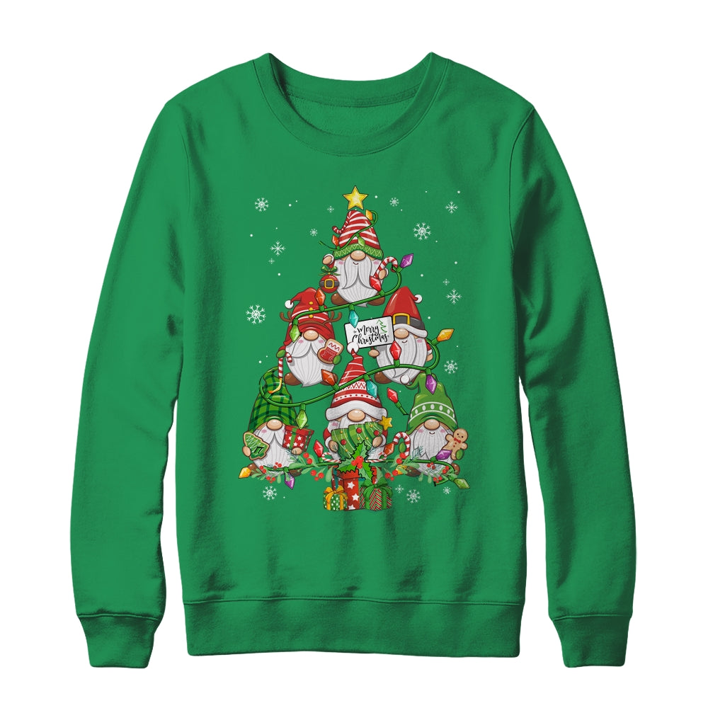 Christmas Gnome Funny Family Gnome Tree Xmas Shirt & Sweatshirt | siriusteestore