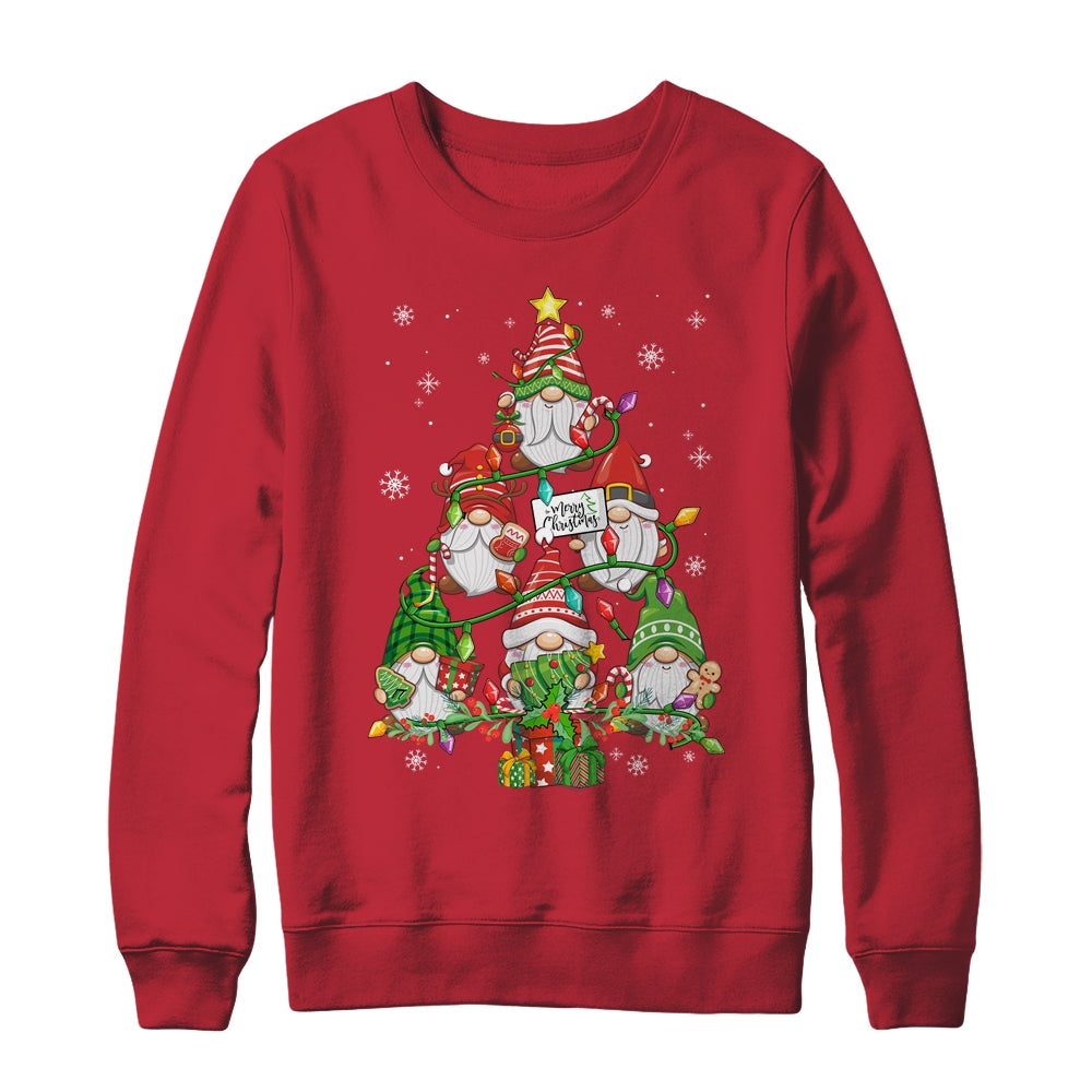 Christmas Gnome Funny Family Gnome Tree Xmas Shirt & Sweatshirt | siriusteestore
