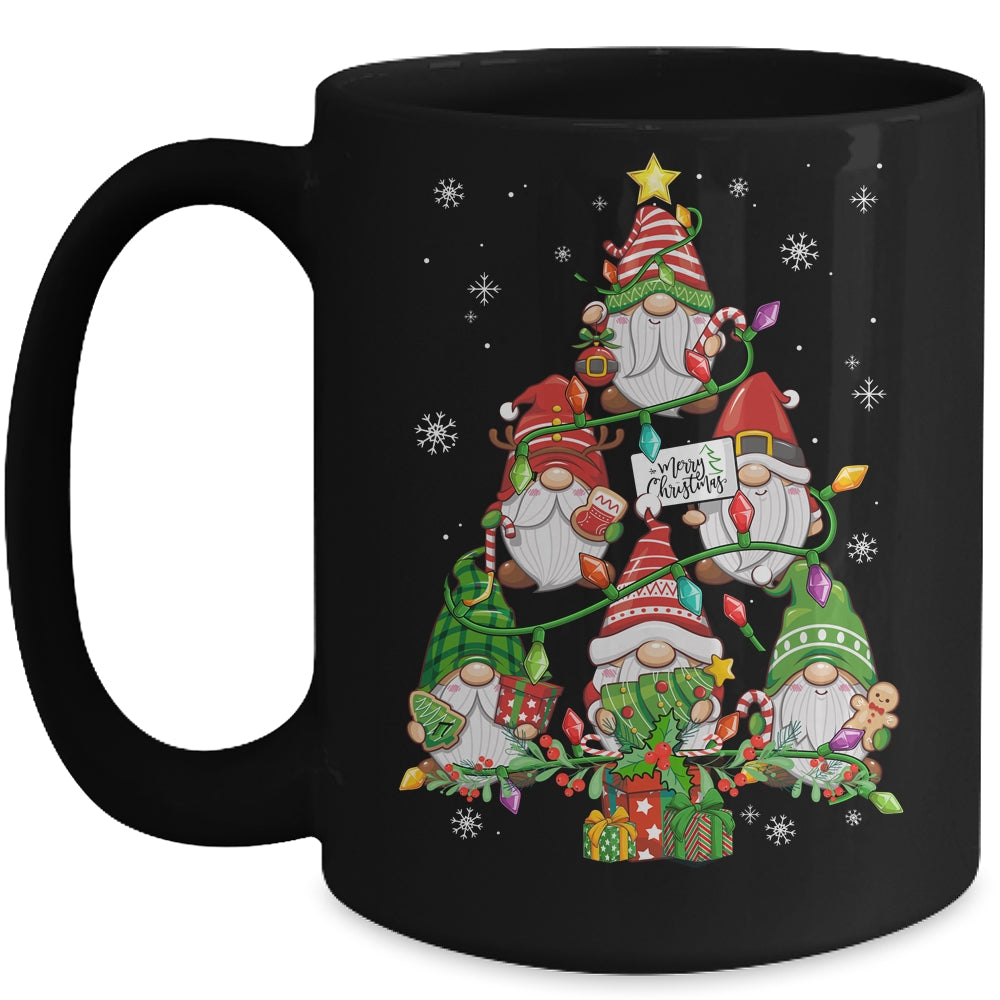 Christmas Gnome Funny Family Gnome Tree Xmas Mug | siriusteestore