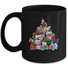 Christmas Goat On Tree Funny Santa Goat Lover Mug | siriusteestore