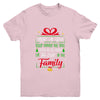 Christmas Humor Boy Girl Favorite Person Funny Christmas Youth Shirt | siriusteestore