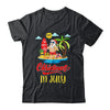 Christmas In July Funny Santa Summer Beach Vacation Shirt & Hoodie | siriusteestore