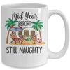 Christmas In July Mid Year Report Still Naughty Santa Mug | siriusteestore
