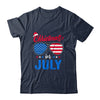 Christmas In July Santa Hat Sunglasses Summer Celebration Shirt & Tank Top | siriusteestore