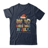 Christmas In July Santa Hat Sunglasses Summer Vacation Retro Shirt & Tank Top | siriusteestore