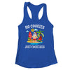 Christmas In July Santa No Cookies Just Cocktails Shirt & Tank Top | siriusteestore