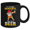 Christmas In July Santa Shirt Hawaiian Funny Wonderful Beer Mug | siriusteestore
