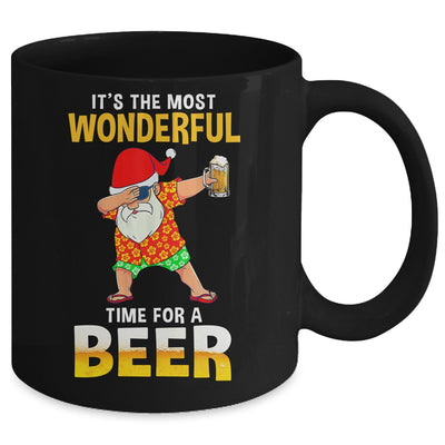 Christmas In July Santa Shirt Hawaiian Funny Wonderful Beer Mug | siriusteestore