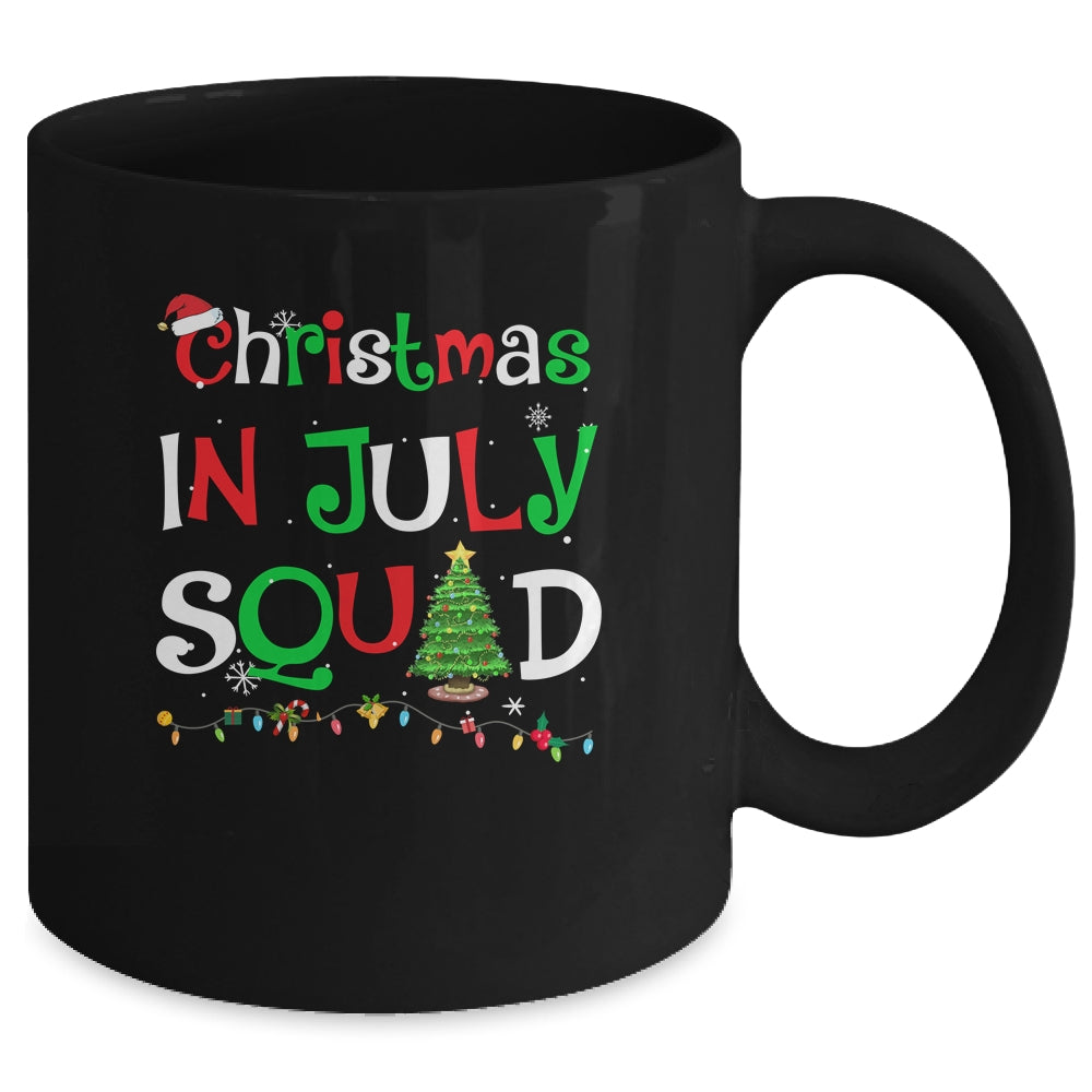 Christmas In July Squad Funny Summer Xmas Mug | siriusteestore