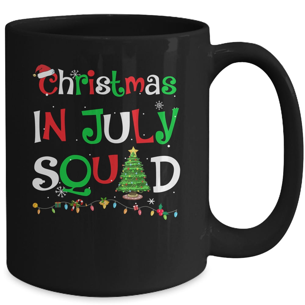 Christmas In July Squad Funny Summer Xmas Mug | siriusteestore