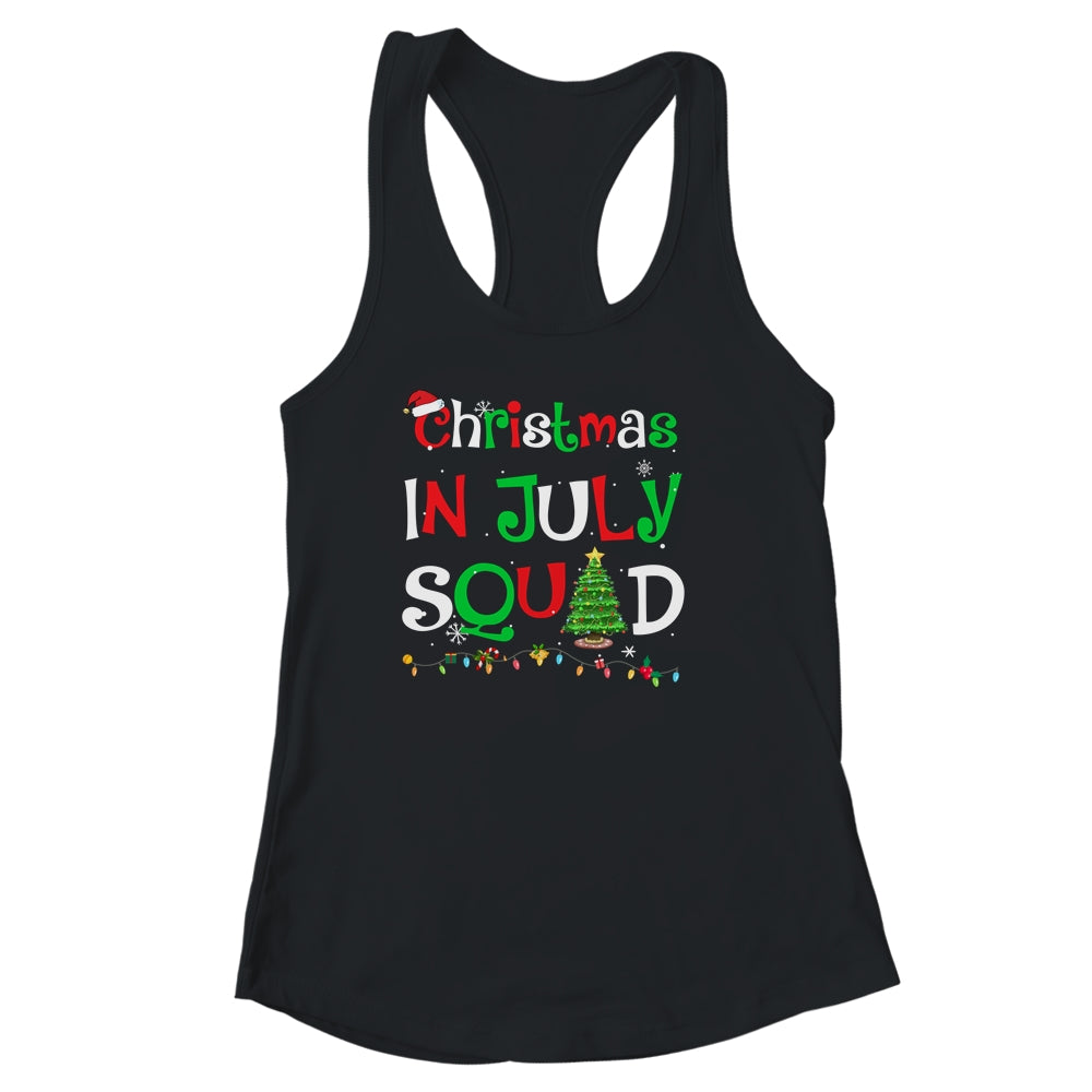 Christmas In July Squad Funny Summer Xmas Shirt & Tank Top | siriusteestore