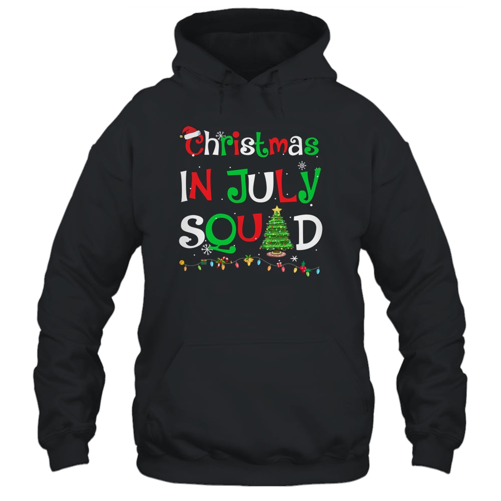 Christmas In July Squad Funny Summer Xmas Shirt & Tank Top | siriusteestore